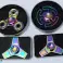 Peonza de dedo fidget spinner metal anodizado fotografía 1