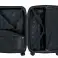 Suitcase polycarbonate 61 liters with TSA system black A Stock image 3
