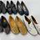 100 pairs of branded women's and men's leather shoes and slippers mix, made in EU image 1