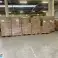Suitcase polycarbonate 61 liters with TSA system black A Stock image 4