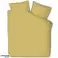 Frais &amp; Co oker jaune ensemble housses de couette - 200x220cm photo 2