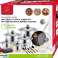Jumbo SET 20 Stück Edelstahl-Steinpfanne + Zubehör Bild 1