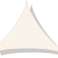 Waterproof canopy sunshade sail 3x3x3m - beige image 1