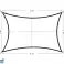 Ορθογώνιο στέγαστρο ηλίου αδιάβροχο 2x3m - μπεζ εικόνα 3