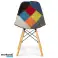 Conjunto de 4 cadeiras em patchwork foto 3