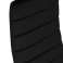Krēsli ar konturētu atzveltni- VELVET BLACK - 4 gab attēls 4