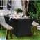 Nappe universelle nappe traiteur 180 cm noir souple photo 4
