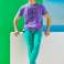 T-shirts French Disorder Hula Dance délavés violets pour hommes photo 3