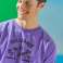 T-shirts French Disorder Hula Dance délavés violets pour hommes photo 4