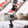 Go aksiyon kameraları için bir dizi düz ve yuvarlak montaj tabanı fotoğraf 5