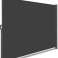 Seitenmarkise Terrassengitter verstellbare Abdeckung für Terrasse 350x180cm grau Bild 2