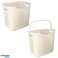 Toy container, clothes basket, triple sliding organizer image 6