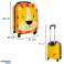 Children's travel suitcase hand luggage on wheels lion image 6
