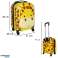Children's travel suitcase hand luggage on wheels giraffe image 6