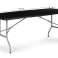 Hage catering sammenleggbart bankettbord 153cm - svart bilde 5