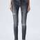 020065 women's jeans by LTB. Colours: grey, beige, blue and dark grey image 3