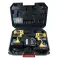 SET DE VISSEUSE – PERCEUSE À CHOC 18 V - SANS FIL - KRAFT WORLD PRO photo 2