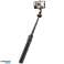 Selfie tyč L07S Bluetooth statyw Flexibilný statív čierny fotka 5