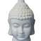 Keramisk Buddha Head Mix Färger Dekorativa bild 1