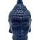 Keramisk Buddha Head Mix Farver Dekorative billede 3