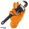 Комплект оранжеви нитрилни ръкавици Grippaz 246, 50 бр./кашон, 0.15 мм L картина 3