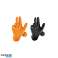 Set oranje nitril handschoenen Grippaz 246, 50 stuks/doos, 0.15 mm L foto 2