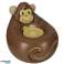BESTWAY 75116 Poltrona inflável pufe macaco 70kg foto 1