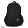 Youth school backpack 3 compartments Black Vintage 18 inches image 1