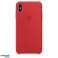 Apple Original Silicone Cover Case for iPhone XS Max Red image 5