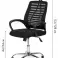 Chaise de bureau pivotante, appuie-tête, fauteuil à bascule photo 3