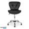 Chaise de bureau pivotante chaise de bureau noir photo 1