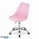 Chaise pivotante ALBA - rose photo 4