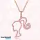 Collana in oro rosa BARBIE foto 2