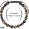 Kaplan&amp;#039; s Göz Mors kodu " Seni seviyorum" Bilezik MORSEBRACELET fotoğraf 3