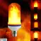 AMPOULE LED IMITANT UNE FLAMME VIVANTE FEU - ÉCLAIRAGE MAISON RÉTRO VINTAGE LOFT FIL ANGLAIS B22 9W G125 9W photo 1