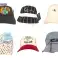 Outlet Mix of spring summer hats - women's, men's image 3