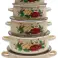 SW-128/127 Batterie de cuisine en émail de luxe 10 pièces mélange de couleurs photo 5