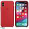 Apple Silicone Cover for iPhone XS max red, brand new in box. image 3