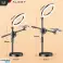 LED Ring Light 10&quot; 2x Phone Holder Standing Tripod image 4