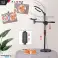 LED Ring Light 10&quot; 2x Phone Holder Standing Tripod image 3