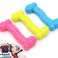 TEETHER RUBBER TOY FOR DOG BONE image 1