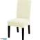 AG864B CHAIR COVER WHITE image 1