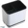 AG886A CUTLERY DRAINER CONTAINER WHITE/BLACK image 1