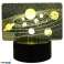 ZD98B NIGHT LIGHT SOLAR SYSTEM 3D LED image 1
