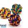 DOG TOY TEETHER BRAIDED COTTON BALL image 1