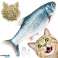 CAT TOY PLUSH FISH CATNIP USB 30CM image 1