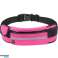 BQ12E RUNNING BELT WAIST BAG PINK image 1