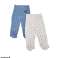 2-packs Code baby trousers with feet image 1