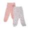 2-packs Code baby trousers with feet image 3