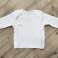 2-balenie bielych Code tričiek s dlhým rukávom pre bábätká fotka 3